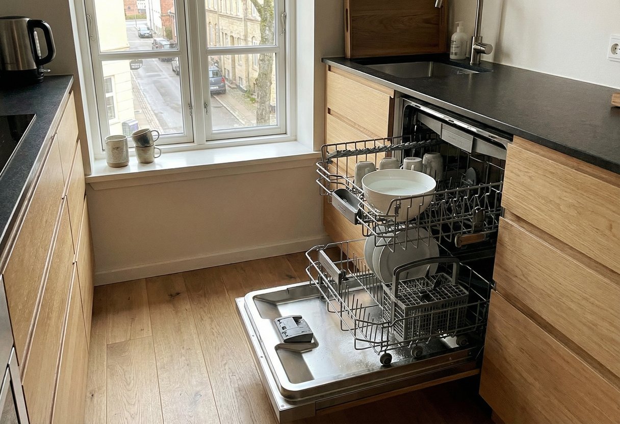 stinkende vaatwasser ritueel stappen storingen slechte geuren