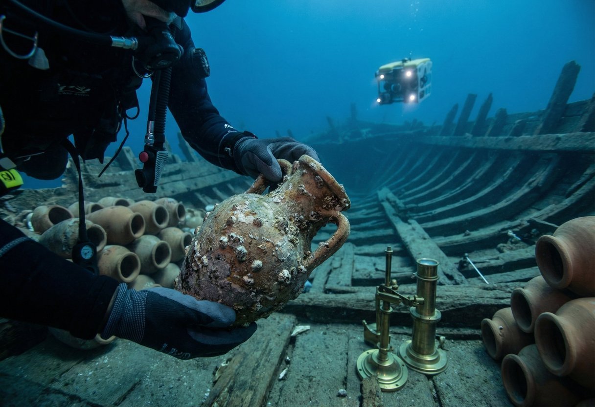 historische recordontdekking Franse leger archeologie