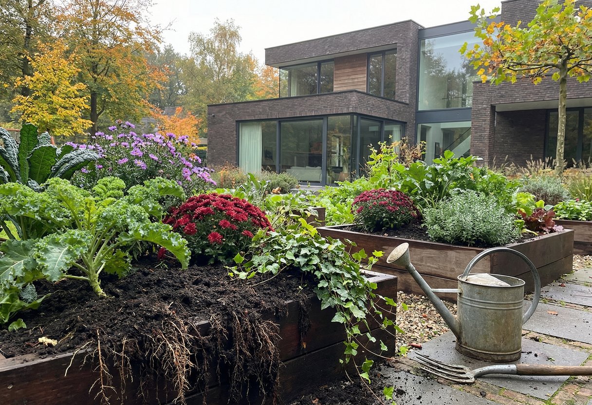 planten seizoen tuin transformeerde