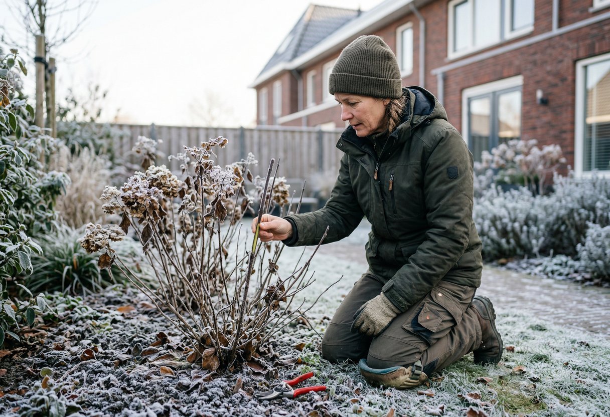 bevroren planten redden dodelijk handeling