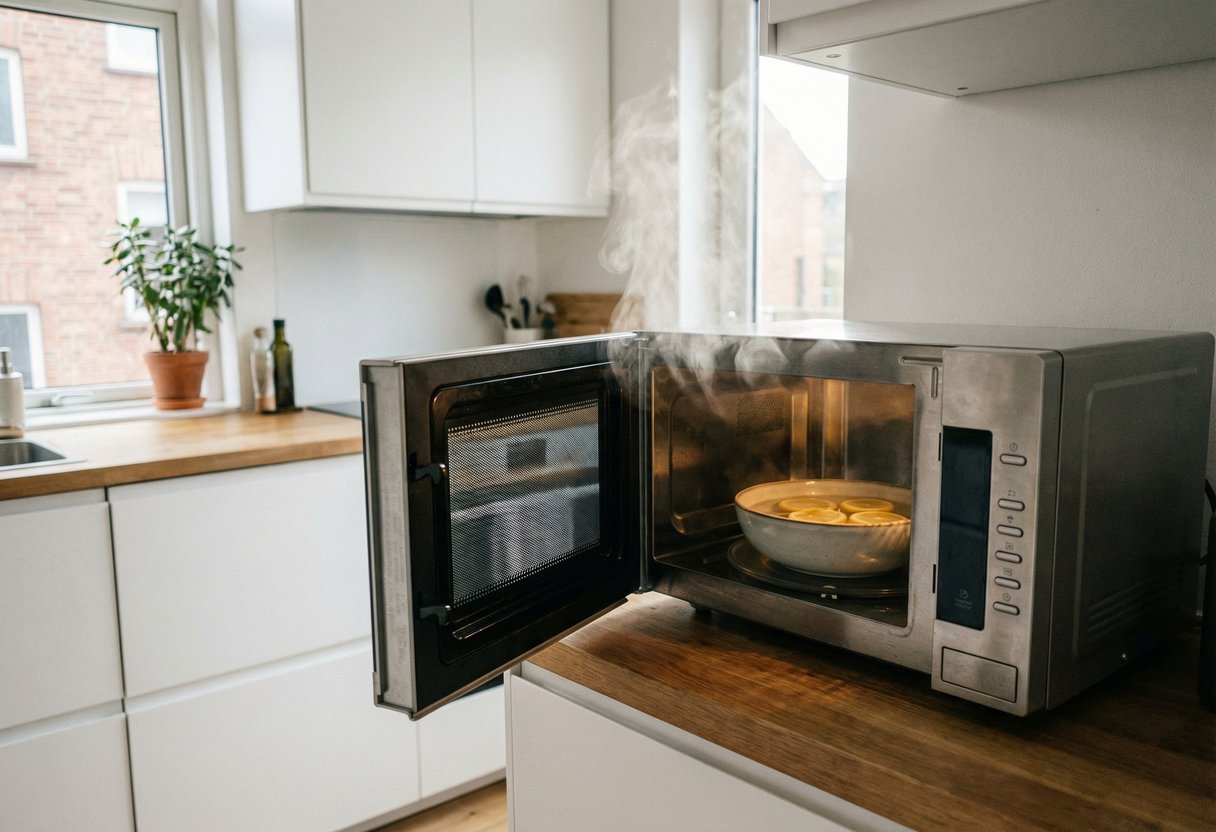 Slechts Een Ingredient Om Je Magnetron Te Laten Gl