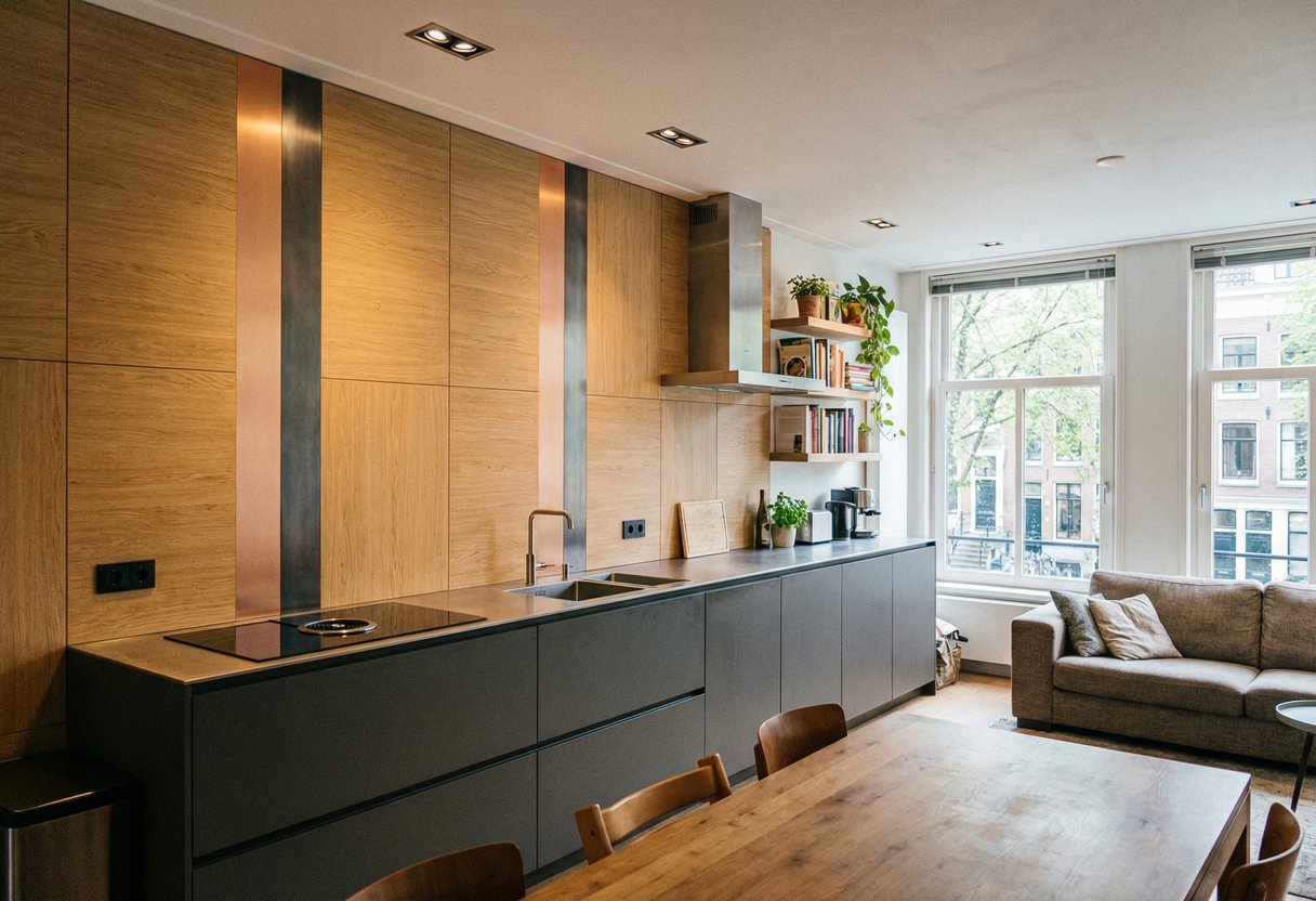 Tegels Maken Plaats Voor Spatwand Een Moderne En P