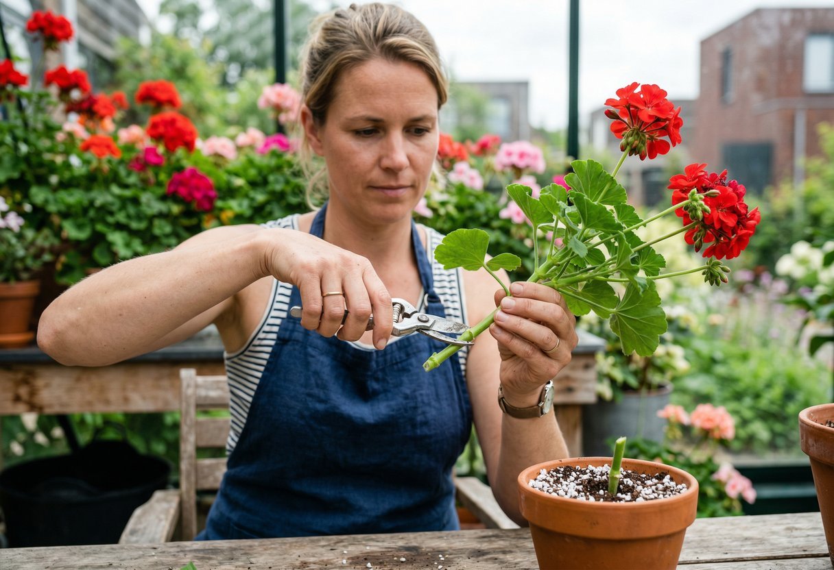 geranium gratis planten tuiniertip